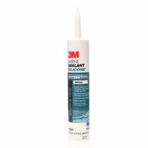 3M 10oz Crtrdg Wht Silicone 08027 White 10oz Cartridge Silicone Sealant 08027