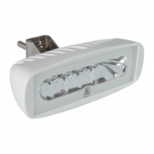 Lumitec Caprera2 Bracket Mount LED Flood Light, White/Blue - 101102