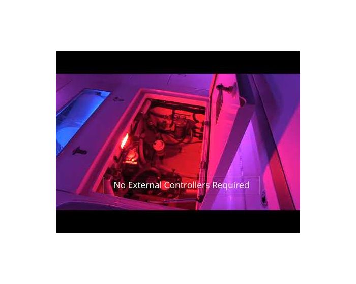 Lumitec Nevis2 LED Engine Room Utility Light, White/Red - 101148 - Image 4