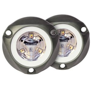 Lumitec Seablaze Mini LED Underwater Light, Blue, 2 Pack - 101246