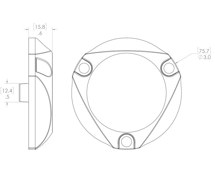 Lumitec Seablaze Mini LED Underwater Light, Blue, 2 Pack - 101246 - Image 4