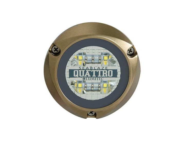 Lumitec SeaBlaze Quattro LED Underwater Light, Full Color Spectrum - 101510