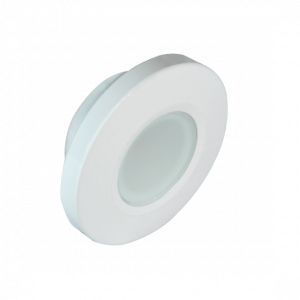 Lumitec Orbit Flush Mount LED Down Light, White/Red/Blue - 112528