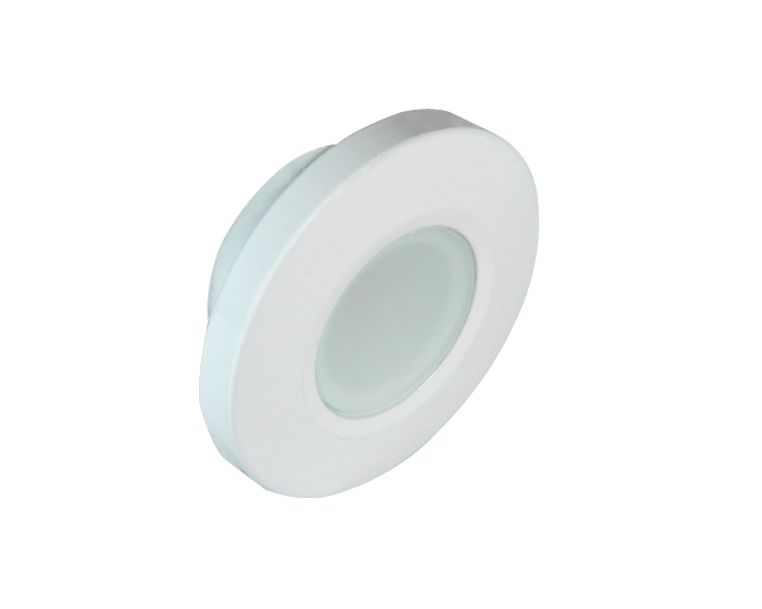 Lumitec Orbit Flush Mount LED Down Light, White/Red/Blue - 112528