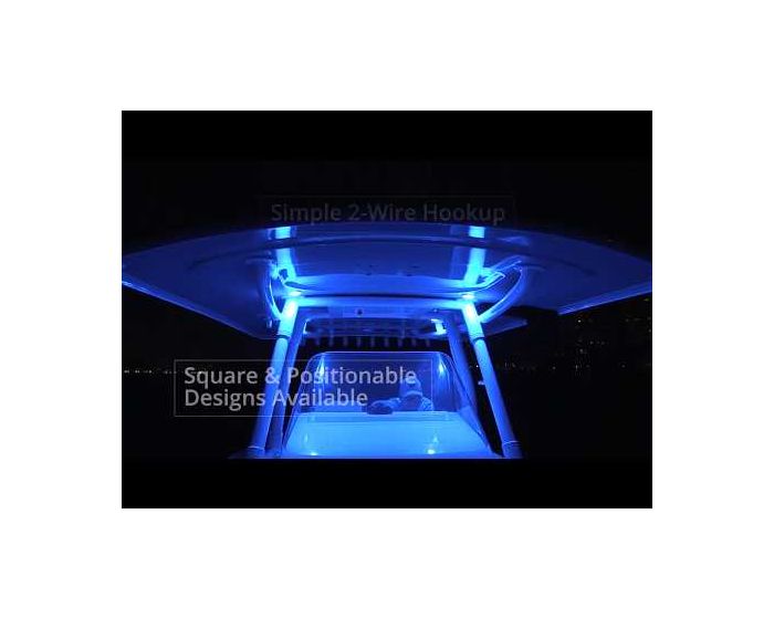 Lumitec Mirage Flush Mount LED Down Light - White/Red/Blue - 113118 - Image 4