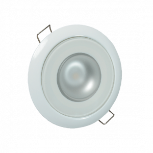Lumitec Mirage Flush Mount LED Down Light, White/Red/Blue - 113128