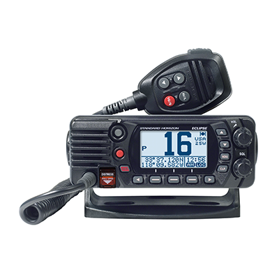 Standard Horizon GX1400 Black Fixed Mount Radio – GX1400B VHF radios and Antennas 333439