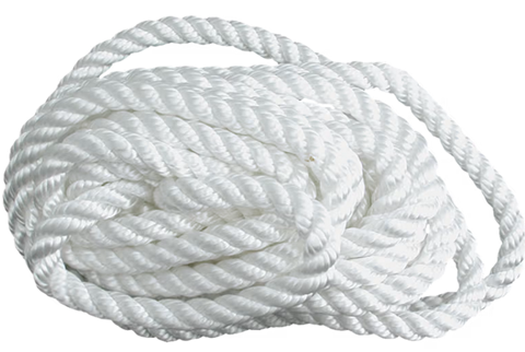 Bucaneer Rope 3/4in X 30ft White Twsted Dock Line 20-12430 Twisted Nylon Dock Lines 20-12430
