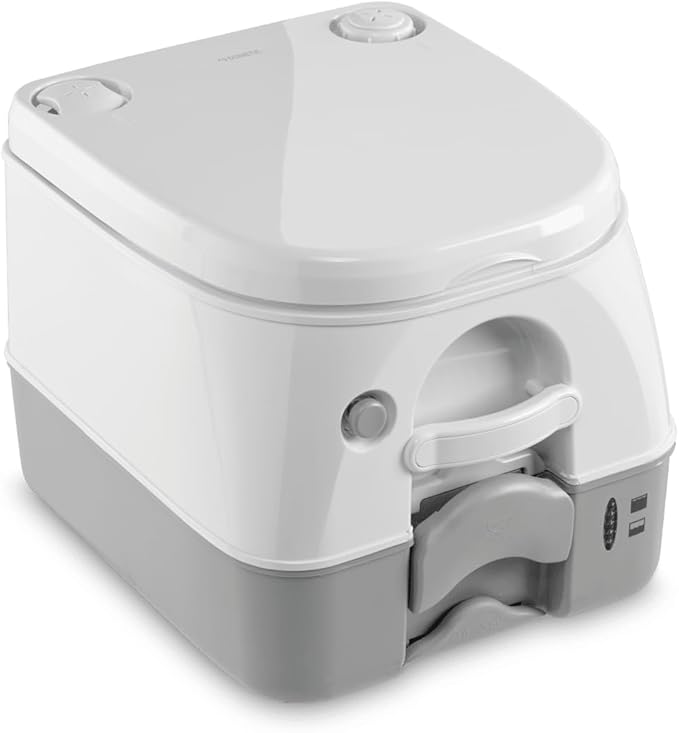 Sealand 972 Series Portable Toilet w/o Brackets, 2.6 Gallon - 972