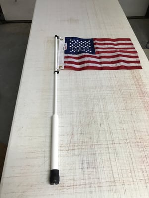 Southwind 6ft Flagpole w/ US Flag for Rod Holders – 6FPUSA35 Cabin Accessories & Hardware 398000 2