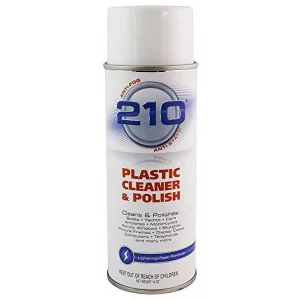Camco 210 Plastic Cleaner/ Polish, 14oz – 40934 Plastic & Glass 210 PLASTIC