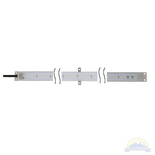 Scandvik 12V 36in LED Scan Stripe Light, Blue – 41359P Courtesy Lights 288060 1