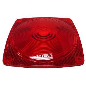 Anderson Red Trailer Light Lens - 440-15