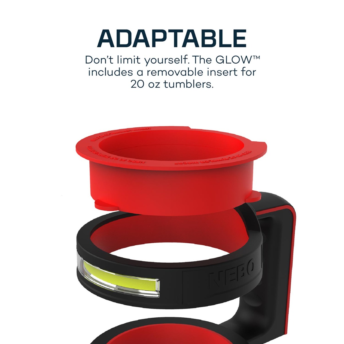 Alliance Sports Nebo Glow Lighted Tumbler Handle – 6668 Spot/ Search Lights 120115 2