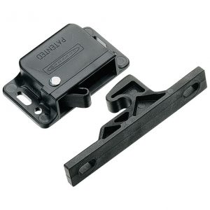 SouthCo 10Lb Grabber Door Latch, Black – C3-510 Door, Window & Drawer Hardware 130153