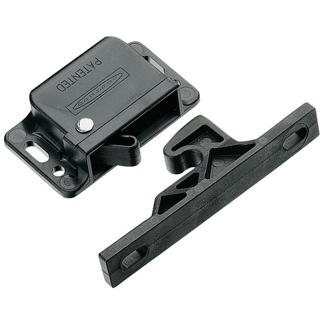 SouthCo 10Lb Grabber Door Latch, Black – C3-510 Door, Window & Drawer Hardware 130153