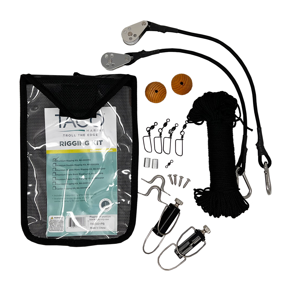 Taco Premium Outrigger Rigging Kit – RK-0001PB Outrigger Accessories 299040 1