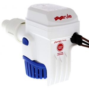Rule Jabsco 12V 1100Gph Bilge Pump RM1100B 1100 GPH 12 VDC Bilge Pumps and Float Switches 280239 1