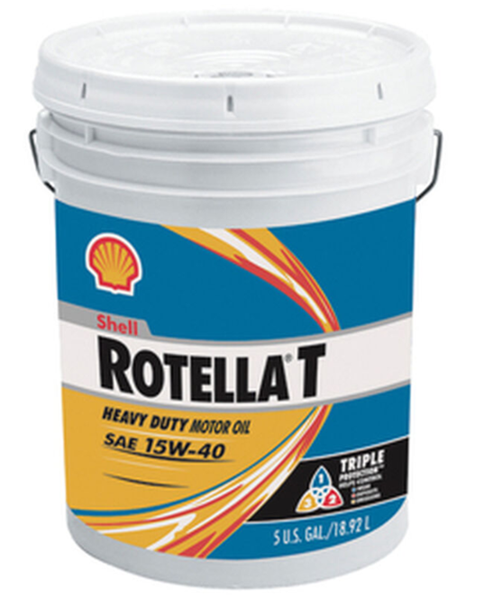Shell Rotella 15W40 HD Diesel Motor Oil, 5 Gallon – SHROT15W405GL Engine Oil & Lubricants 311242