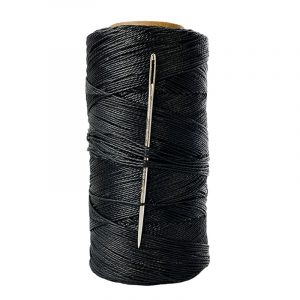 Miami Cordage 500ft Black Sailmakers Waxed Flat Twine - TWWSF114