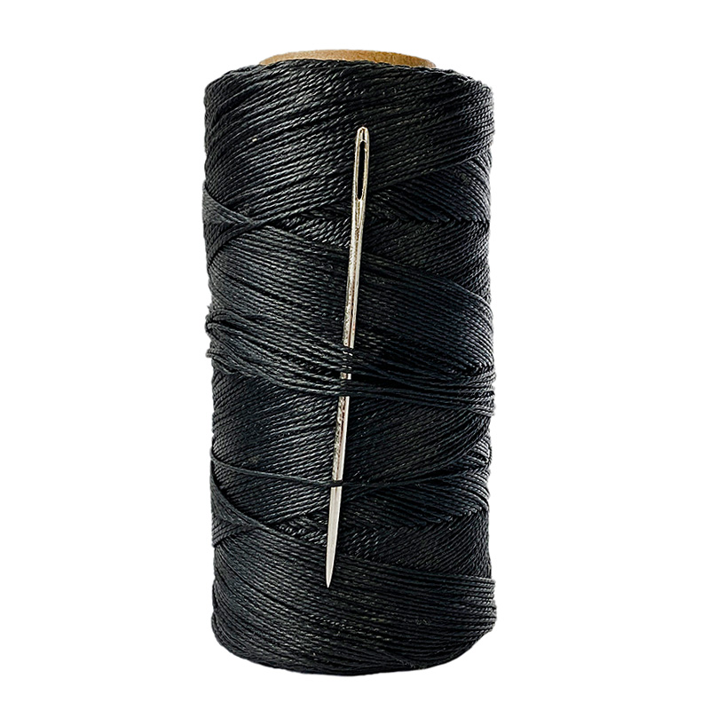 Miami Cordage 500ft Black Sailmakers Waxed Flat Twine - TWWSF114