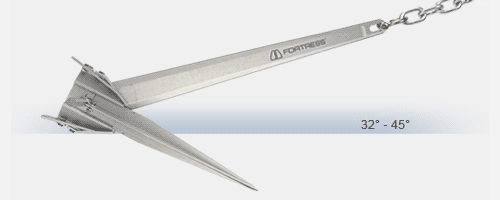 FORTRESS MARINE ANCHOR, 4LB – FX-7 Fluke Anchors 281001 3