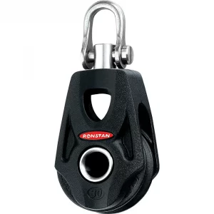 Ronstan Series 30 Ball Bearing Orbit Block, Becket and Swivel Shackle - RF35100