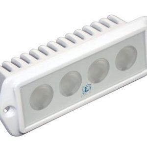 Lumitec Capri Flush Mount LED Flood Light w/ White Housing - 101009