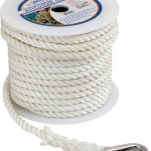Seadog Twist Nylon Anchor Line 3/8 X 60 301110060WH-1 Anchor Lines 301110060WH-1
