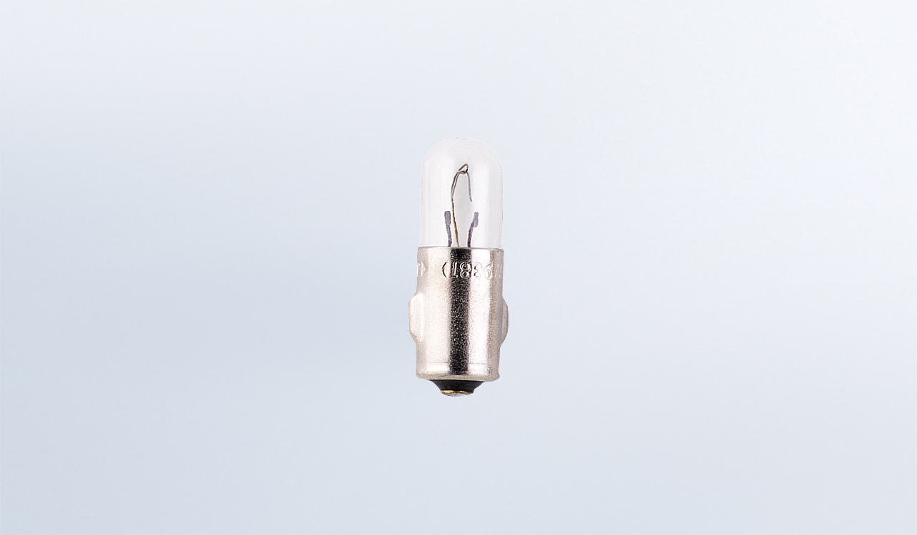 VDO Type A 9/32in Metal Base Bulb, 12V, 2W, 4pk - 600-802