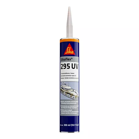 Sikaflex 10oz 295 UV polyurethane adhesive, Black – 778 Adhesives 618697