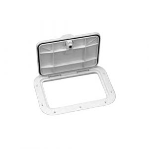 Bomar 7 x 11 White Hatch G8711--22