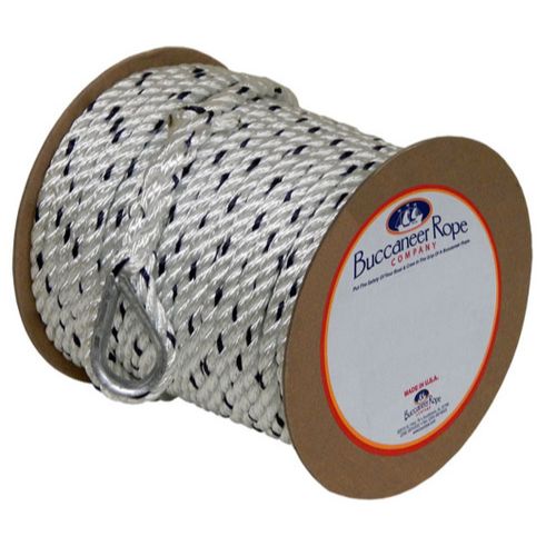 Bucaneer Rope 1/2in X 600Ft Wht Nyl Rope 20-00166