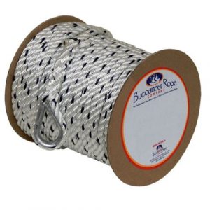 Bucaneer Rope 3/8in X 600Ft Wht Nyl Rope 20-00126