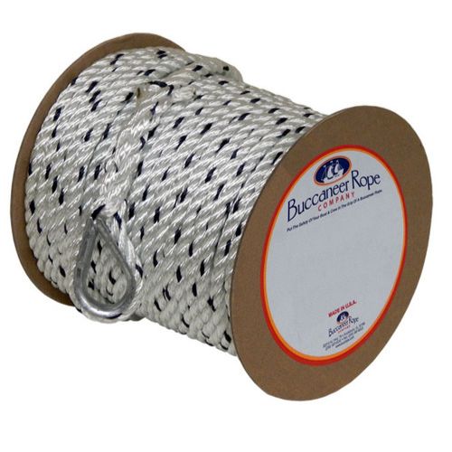 Bucaneer Rope 3/8in X 600Ft Wht Nyl Rope 20-00126