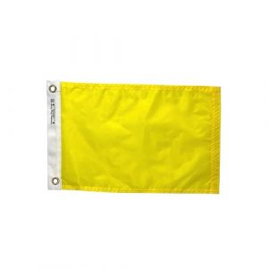 Annin 12in x 18in Yellow Quarantine Flag - 281145WE