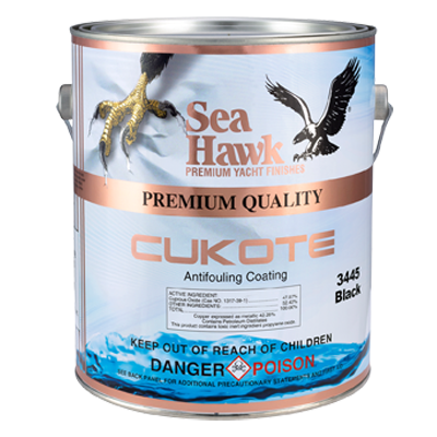 Seahawk Cukote Self Polishing Antifouling Paint, Dark Blue, Quart – 3430 Antifouling & Bottom Paints 3430/QT