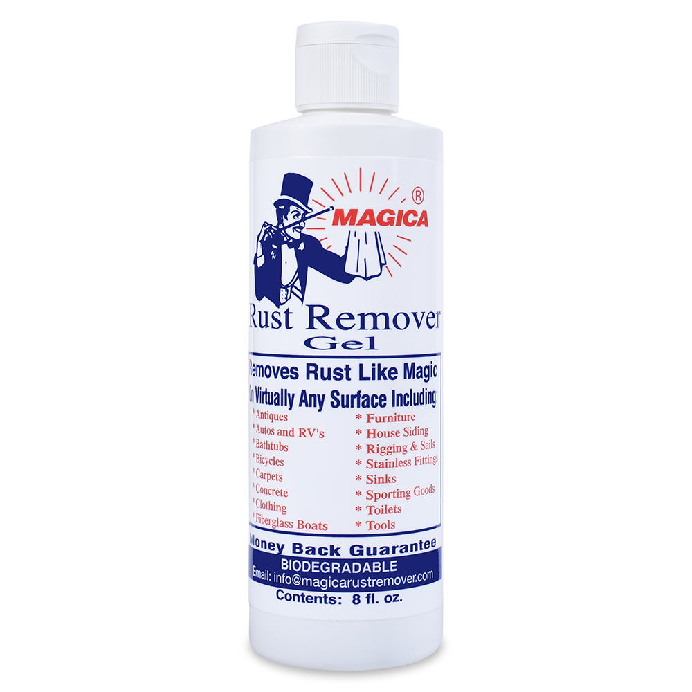 Magica Magica Rust Rmvr 8 O 8ozGEL Rust Stain & Spot Remover 610625