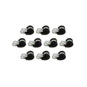 Perko 1/2in Single Support Clamps, 10pk - 0163DP5ALU
