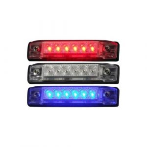 TH Marine 4in Slim Line LED Utility Strip Light, Blue - LED-51801-DP