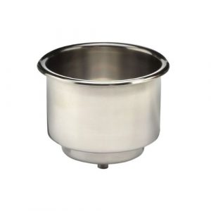 TH Marine Large Cupholder, Stainless Steel - LCH-1SS-DP