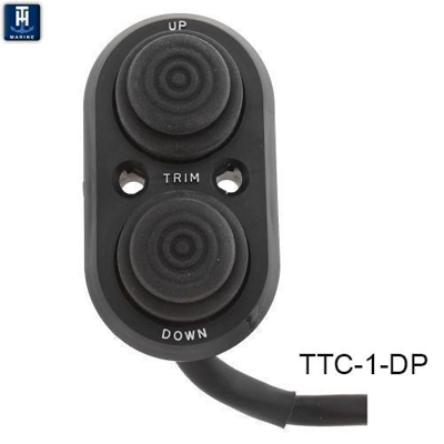 TH Marine Push Button Trim Switch – TTC-1-DP Control Parts & Accessories 620619 1