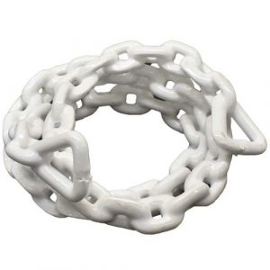 Whitecap 1/4 in x 6ft Vinyl Coated Galvanized Steel Anchor Chain - S-1583