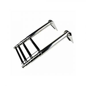 Garelick 4-Step Over Platform Drop Telescoping Ladder - 19617-61