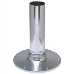 Garelick 12in Fixed Height Aluminum Seat Pedestal - 75430