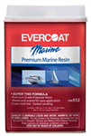 Fibre Glass-Evercoat Pint Fiberglass Resin 100554 Marine Repair Resins 100554