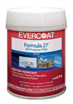 Fibre Glass-Evercoat Qt Wht Formula 27 Filler 100570 Marine Epoxy Filler & Additive 100570