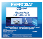 Fibre Glass-Evercoat Gel Coat Repair Kit 100668 Boat Gel Coat Repair 100668