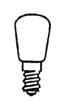 Aamsco Lighting 24V 6W Mini Light Bulb - 6S6-24V