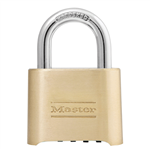 Master Lock Brass Resettable Lock 175D